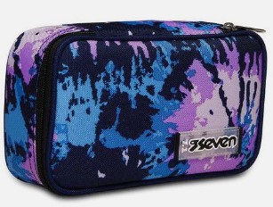 Astuccio scuola Seven Quick Case Freethink Girl Bluebell